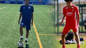 ¡Nuevo legionario! Hondureño de 17 años ficha por equipo en la Tercera División de España