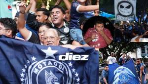 Motagua tuvo un último aliento de su afición y el banderazo estuvo lleno de alegría. Dejó momentos curiososo como la abuelita y los pequeños alentando.
