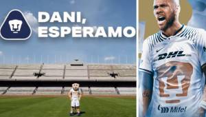 El brasileño Dani Alves es nuevo jugador de los Pumas de México.