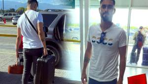 Carlos Emmanuel Franco vino de pasada a Honduras pues se marchó a finales de diciembre.