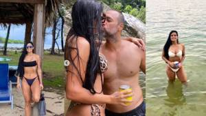 Te mostramos las fotos de las vacaciones del brasileño y exjugador del Olimpia, Fabio de Souza, con su pareja Ana Carolina Gonçalves. La pareja se ha comprometido en las hermosas playas de Roatán. Foto: instagram carolinarog.