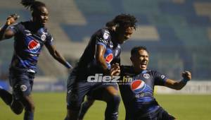 Motagua es tercero en la tabla de posiciones con 28 puntos, misma cantidad que Olancho FC. Foto: Marvin Salgado.