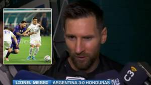 ¡Messi se pronuncia sobre la marca personal que le hizo la ‘Perrita’ Castellanos en el Argentina-Honduras!