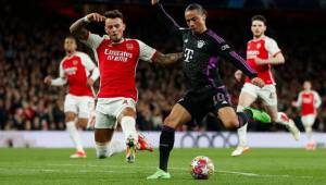 Arsenal y Bayern Munich igualaron 2-2 en el Emirates Stadium de Inglaterra.