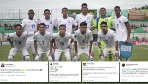Los periodistas de Honduras reaccionar tras el gran momento que atraviesa la Sub-20 catracha y está solo a un pasito de clasificarse al Mundial de Indonesia.