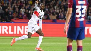 Dembelé fue figura en la eliminatoria del PSG en cuartos de final de la Champions ante el Barcelona, su ex equipo.