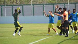 Gerson Argueta marcó un golazo de tiro libre en el estadio Carlos Miranda de Comayagua. Foto: @GenesisCFC2018