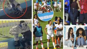 Así se vivió el debut de la Selección Femenil jugando en Honduras en el camino hacia la Copa Oro 2024. Empatamos 1-1 contra Nicaragua en el Estadio Nacional. FOTOS: Marvin Salgado