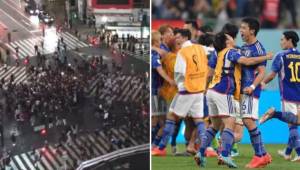 Locura en calles de Japón: Así celebraron los nipones tras la victoria de su selección ante Alemania