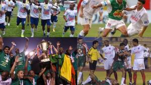 El clásico nacional entre Olimpia y Marathón es la serie más disputada en finales del fútbol hondureño.