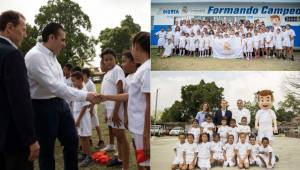 La Fundación Real Madrid y la Fundación <b>Diunsa</b>, tiene como objetivo fomentar los valores a través del deporte en niños y niñas.