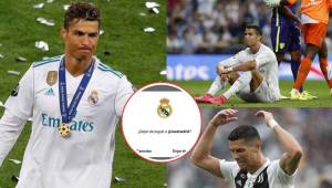 No solo fue al Real Madrid: Cristiano Ronaldo también dejó de seguir la famosa página que se encarga en el precio del valor de mercado de cada jugador.