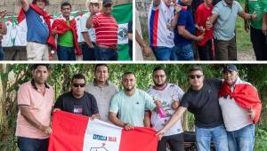 Los aficionados al fútbol causan locura en el municipio de Trojes, El Paraíso, donde se disputará el partido de ida de la gran final de Ascenso.