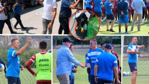 El argentino Hernán “La Tota” Medina arribó este jueves a Honduras para incorporarse al mando técnico del Motagua. Así fue el primer día del estratega como entrenador de Motagua.