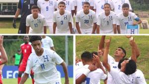 Con triplete de Byran Sáenz y gol solitario Jonathan Bueso, Honduras gana 4-1 a Cuba en categoría U-16. Foto: Fenafuth.