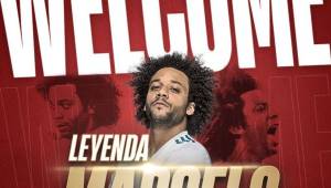 Marcelo ha sido presentado de manera oficial como nuevo jugador del Olympiakos.