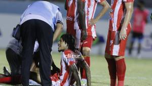 Alarma en el Vida: Henry Figueroa se “rompe” y es sustituido por lesión ante Motagua