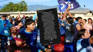 Se equivocó con unas declaraciones que no pasaron por alto en la afición de Motagua. Tuvo que pedir disculpas y así quiso acabar con la polémica.