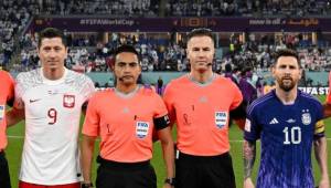 Junto a Messi y Lewandowski: árbitro hondureño Saíd Martínez apareció en su sexto partido del Mundial de Qatar