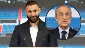La dura despedida de Karim Benzema del Real Madrid y el error que cometió Florentino Pérez en pleno acto