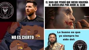 Estos son los mejores memes que dejó el fichaje de Lionel Messi por el Inter de Miami. Las burlas no perdonan a los del Barcelona.