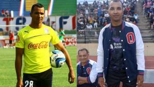 Donis Escober volvió a ponerse la camisa de jugador en Olimpia. FOTO: Héctor Sánchez.