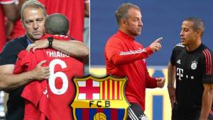 Thiago Alcántara podría volver al Barça... ¡como ayudante de Flick!