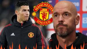 La relación entre Cristiano y Ten Hag podría no ser la mejor en el Manchester United, según The Sun.