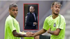 El padre de Neymar niega que vaya a ayudar a Dani Alves con la fianza.