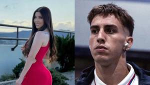 El futbolista Rodrigo Auzmendi y la reconocida presentadora hondureña Laura Meza volvieron a acaparar la atención en las redes sociales luego de que el delantero tuviera un llamativo gesto con su expareja