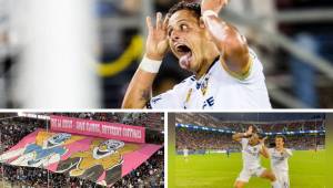¿Para el Tata Martino?Chicharito Hernández celebró como ‘payaso’ su doblete en la victoria de LA Galaxy en la MLS
