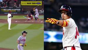 ¡Imparable! Así fue el primer jonrón de Mauricio Dubón en la paliza del Atlanta Braves ante Arizona