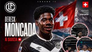 Periodistas y portales internacionales han volcado su mirada hacia Dereck Moncada tras anunciarse su traspaso a la primera división de Suiza.