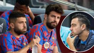 Piqué y Alba han sido suplentes en el inicio de la temporada con Xavi al mando.