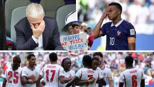 La selección de Francia sufrió una paliza en el duelo por el tercer lugar de la Copa del Mundo y el enfado de Mbappé no se pudo ocultar. FOTOS: EFE
