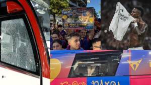 Hechos lamentables: así se vivieron las llegadas del Barcelona y Real Madrid al Camp Nou para el clásico que define el título