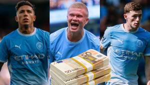 En medio del convulso panorama que atraviesa el club, el portal especializado Spotrac ha sacado a la luz los salarios actuales de la plantilla del Manchester City. La revelación de estas cifras pone al descubierto la escala salarial del vestuario de los citizens, exponiendo los emolumentos de sus principales figuras e integrantes del primer equipo.