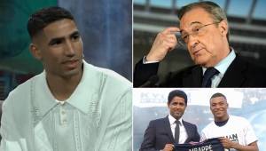 El ‘recadito’ de Achraf Hakimi para Florentino Pérez y revela que sabía de la decisión de Mbappé: ‘‘Los compañeros lo supieron en el campo’’