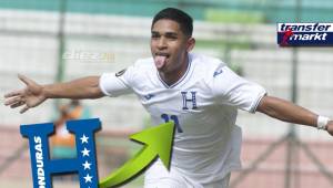 Marco Aceituno dispara su valor en el mercado por sus destacadas actuaciones con Honduras en el Premundial Sub-20