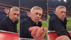 VIDEO: La reacción de Carlo Ancelotti luego de que un aficionado le pidió uno de sus chicles