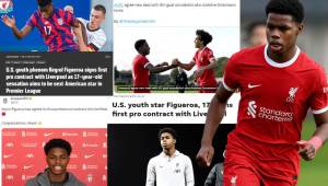 El joven nacido en Honduras, Keyrol Figuroa, fue fichado por el primer equipo del Liverpool y así han reaccionado los medios.