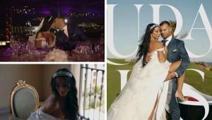 Aurah Ruiz y Jesé Rodríguez, exjugador del Real Madrid y del PSG, ya son marido y mujer. La pareja ha publicado algunas imágenes de su excéntrica boda el pasado fin de semana.