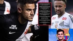 El ex de Barcelona y Espanyol ha pedido salir del club de forma inmediata y revela el problema que está viviendo en Brasil.