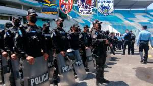 La Policía Nacional tiene el deber de mantener la seguridad en este doblete futbolístico en el coloso capitalino.