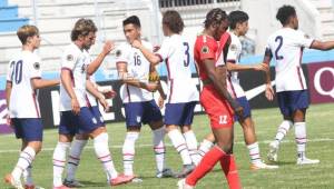Estados Unidos humilló a San Cristóbal en el primer partido del Premundial sub-20. Foto: Alex Pérez