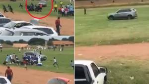 Un fanático intentó atropellar al silbante en las categorías inferiores del fútbol sudafricano.