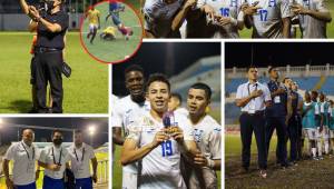 Estas fueron las mejores imágenes que no se vieron en TV de la segunda jornada del Premundial Sub-20. Los que llegaron a ‘espiar’ a Honduras y los vean los jugadores cómo terminaron llenos de lodo.