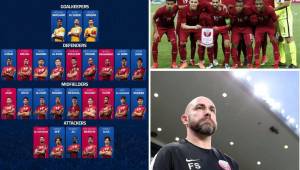 La selección de Qatar presentó una convocatoria sin sorpresas para la Copa del Mundo