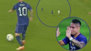 ¡Soltaron a Messi y puso un pase brutal! El golazo de Lautaro Martínez en el Argentina vs Honduras (VIDEO)