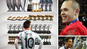 Lionel Messi se convirtió en el futbolista más ganador de títulos de la historia. El argentino sigue marcando una época inolvidable y nadie lo va a superar.